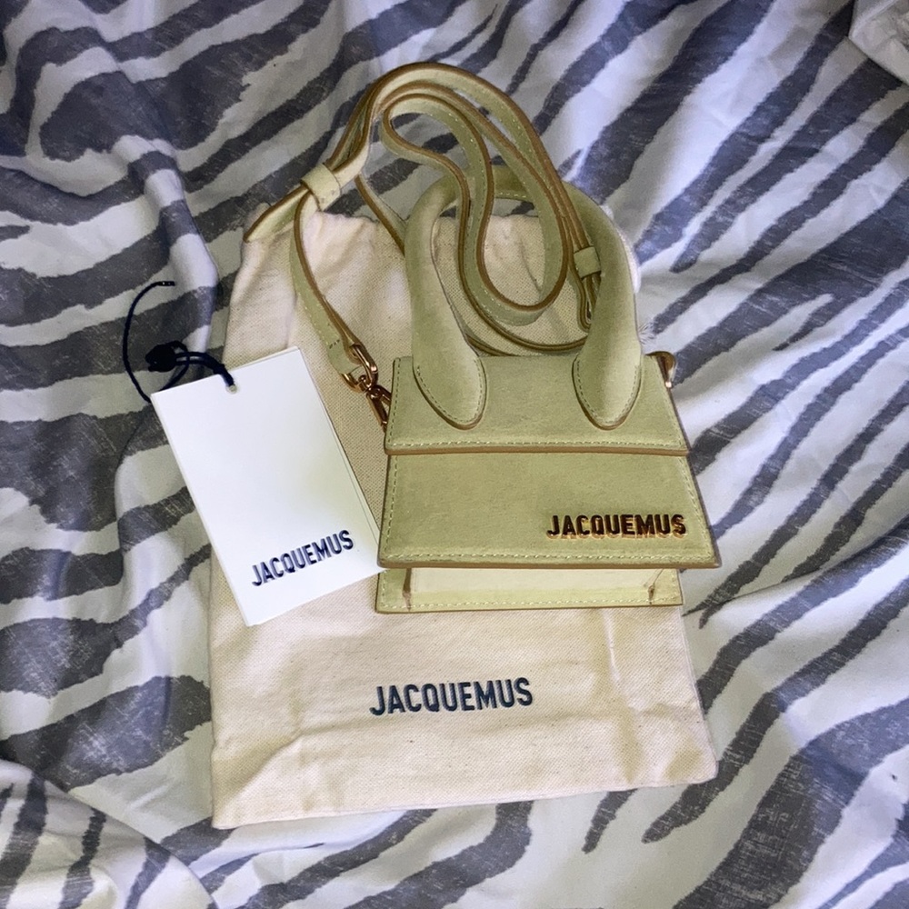 Jacquemus Le Chiquito Light green purse